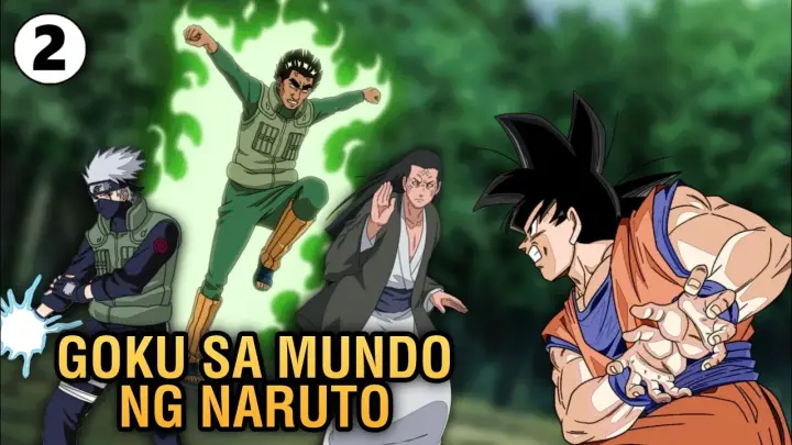 Goku Vs Kakashi, Hiashi, Gai 🔥 | Naruto Tagalog | Dragonball Shippuden
