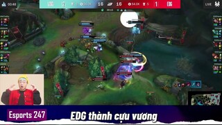 TIN NHANH ESPORTS : WBG biến EDG thành Cựu vương, Playoff LPL bị hoãn #CastrolPOWER1 [Hoàng Luân]