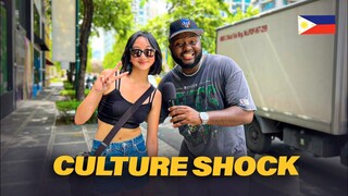 Culture shock in the Philippines for Foreigners! Street Interviews