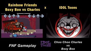 Choo Choo Charles vs Poppy Playtime Boxy Boo | GAME x FNF Animation