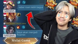 PUSH MMR ALDOUS SOLO RANK MALAH KETEMU CECILION ROAMER - Mobile legends