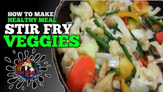 how to make STIR FRY VEGGIES, CHEAP but HEALTHY