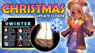 Do THIS In The New WINTER Update! ❄ Royale High Christmas Update & Tips.