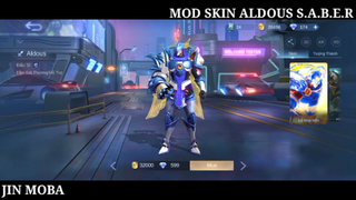 MLBB - Mod Skin Aldous S.A.B.E.R Full Effect - Jin Moba