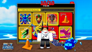 Loguei Em Contas de 1 R$ Até 1000 R$ e Roubei Todas As Frutas - Blox Fruits