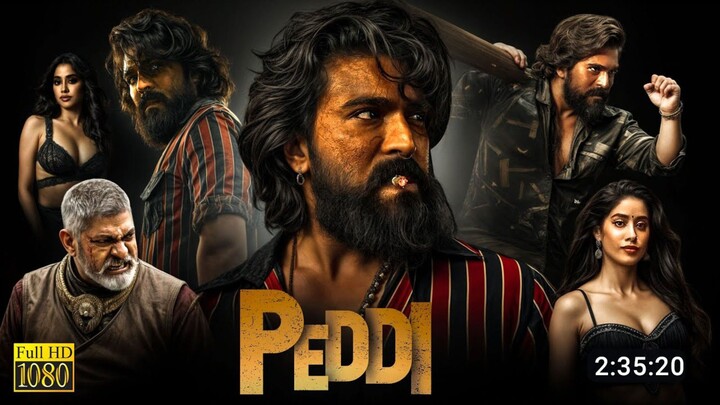 Peddi 2025 Ram Charan New South Hindi