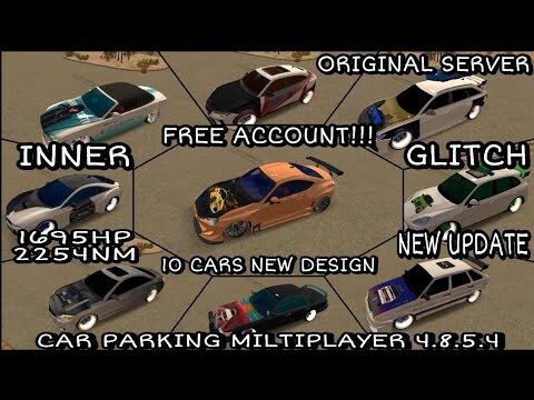 1 Free Account Car Parking Multiplayer New Update 4.8.5.2 (part25)