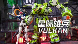 大力神拟人版！星际雄兵1/12沃肯Vulkan简单分享