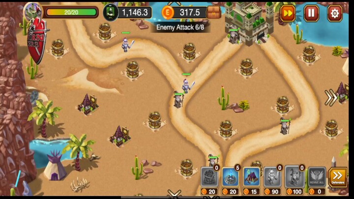 Pocket Arena Castle Defense STAGE 19 #nft #freetoplay #playandearn