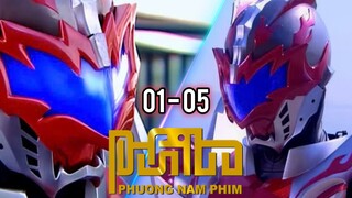 Armor Hero - Tập 01 - 05 | Anh Hùng Trái Đất | KHẢI GIÁP DŨNG SĨ: QUANG ẢNH TRUYỀN KỲ