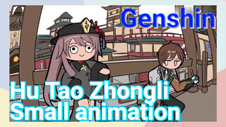 Hu Tao Zhongli Small animation