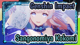 Genshin Impact|【MMD】Wanderer and Lute-Sangonomiya Kokomi