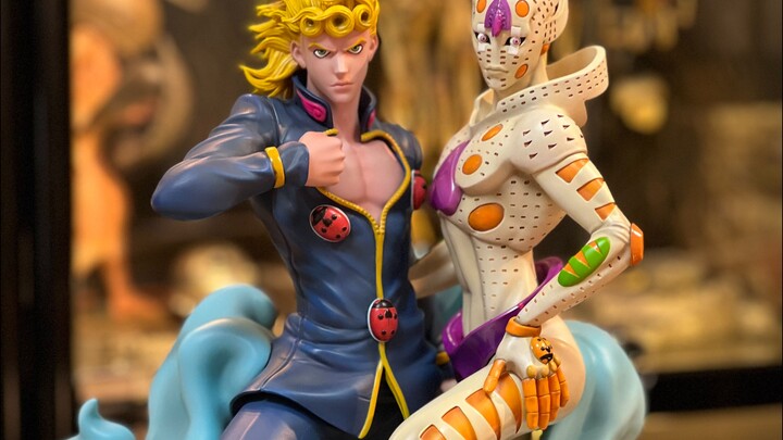 Giorno Giovanna, this is the smell of lying! Unboxing the player1 studio GioGio sample.