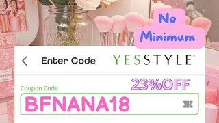 ✨ YESSTYLE MEGA DISCOUNT CODES – Up to 23% OFF! ✨