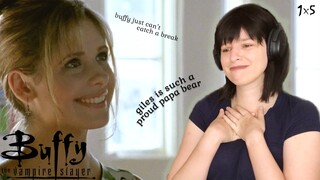 Buffy the Vampire Slayer Reaction - 1x05 - Never Kill a Boy on the First Date
