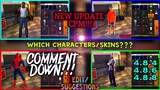 NEW UPDATE CPM!!! | WHICH CHARACTERS/SKINS WANT IN CAR PARKING MULTIPLAYER NEW UPDATE???