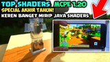 TOP 3 SHADERS MCPE TERBARU 1.20+ SUPPORT SEMUA HP LOW RAM 1GB+ - Mcpe Shaders RENDER Dragon 😱