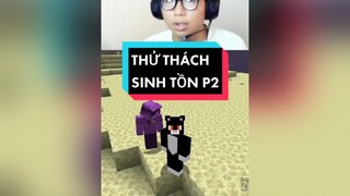 Sinh tồn ở The End và cấm dùng kiếm sẽ như thế nào🤔 minecraft fyp xuhuong toanmc clownsmcteam theanh28 gamernextgen RoadToSEAGames