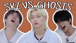 Stray Kids VS. Ghosts didn't turn out well...