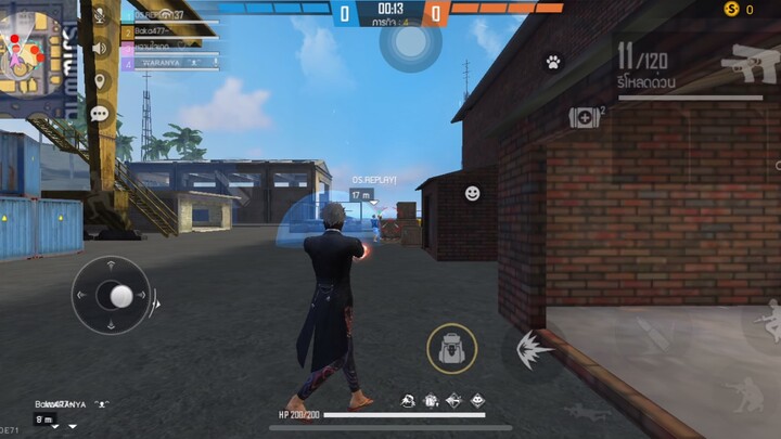 FreeFire ไต่แรงค์4V4ขึ้นฮีโรอิค เล่นอย่างตึงเลย