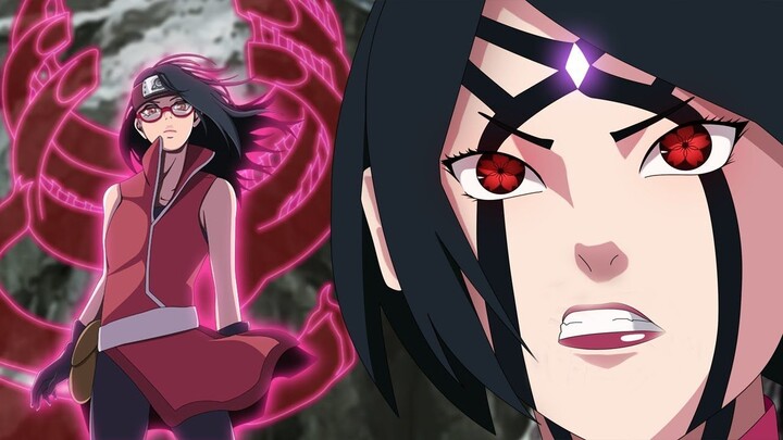 Sadara con gái Sasuke bật được con mắt Luân Hồi Tả Luân Nhãn | Boruto