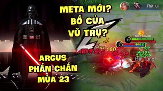 Tốp Mỡ | ARGUS PHẤN CHẤN: BỐ CỦA VŨ TRỤ, META MỚI MÙA 23? 4 GIÂY CÂN 5 NGƯỜI?? | MLBB