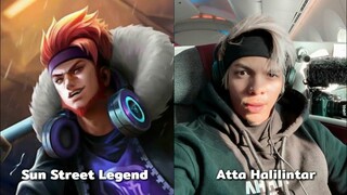 7 Artis Indonesia Yang Penampilan Mirip Hero FIGHTER Di Mobile Legends