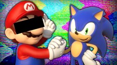 Sonic Just Ditched Mario (Vailskibum)
