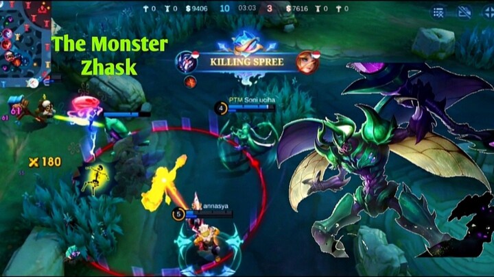 Monsternya bikin lawan auto pusing | MLBB MOBILE LEGEND