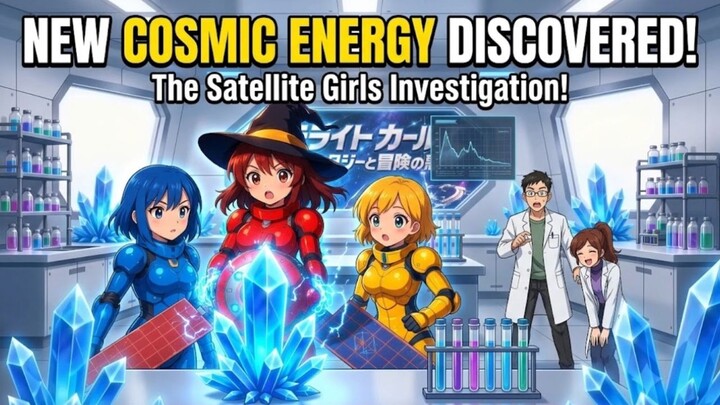 Gadis Satelit #2 - Gadis ke Gedung Cosmic Investigasi untuk Laboratorium