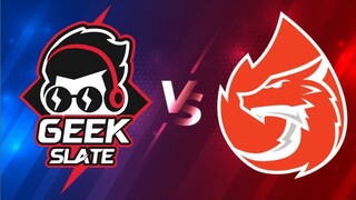 GEEK SLATE VS AURA FIRE GAME 2 | PHOVEUS FLUFFY BAWA AURA MEUJU GAME 3 OLEH GEEK SLATE #mlbb #mobile