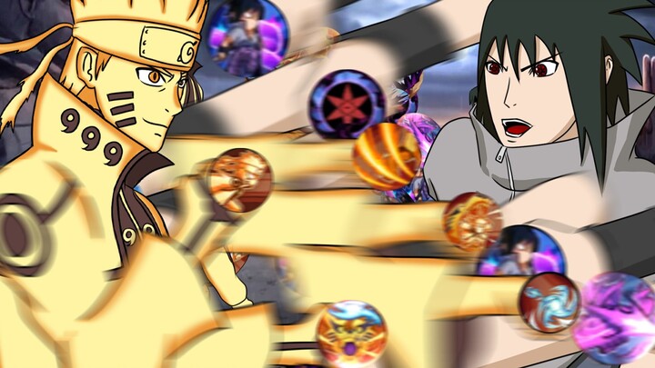 Kizaru vs Skeleton Dog (นารูโตะจอมคาถา mobile game×jojo)