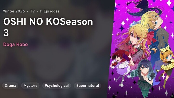 Oshi no Ko 3rd Season - 01 Eng Sub