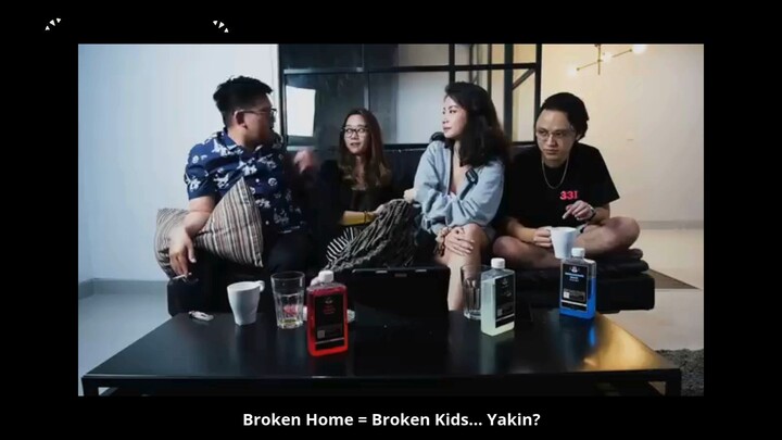 Broken home is broken kids?