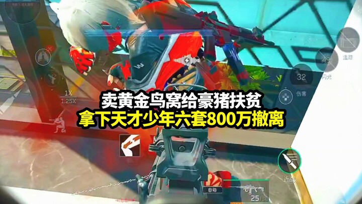 卖黄金鸟窝给豪猪扶贫！拿下天才少年六套800万撤离