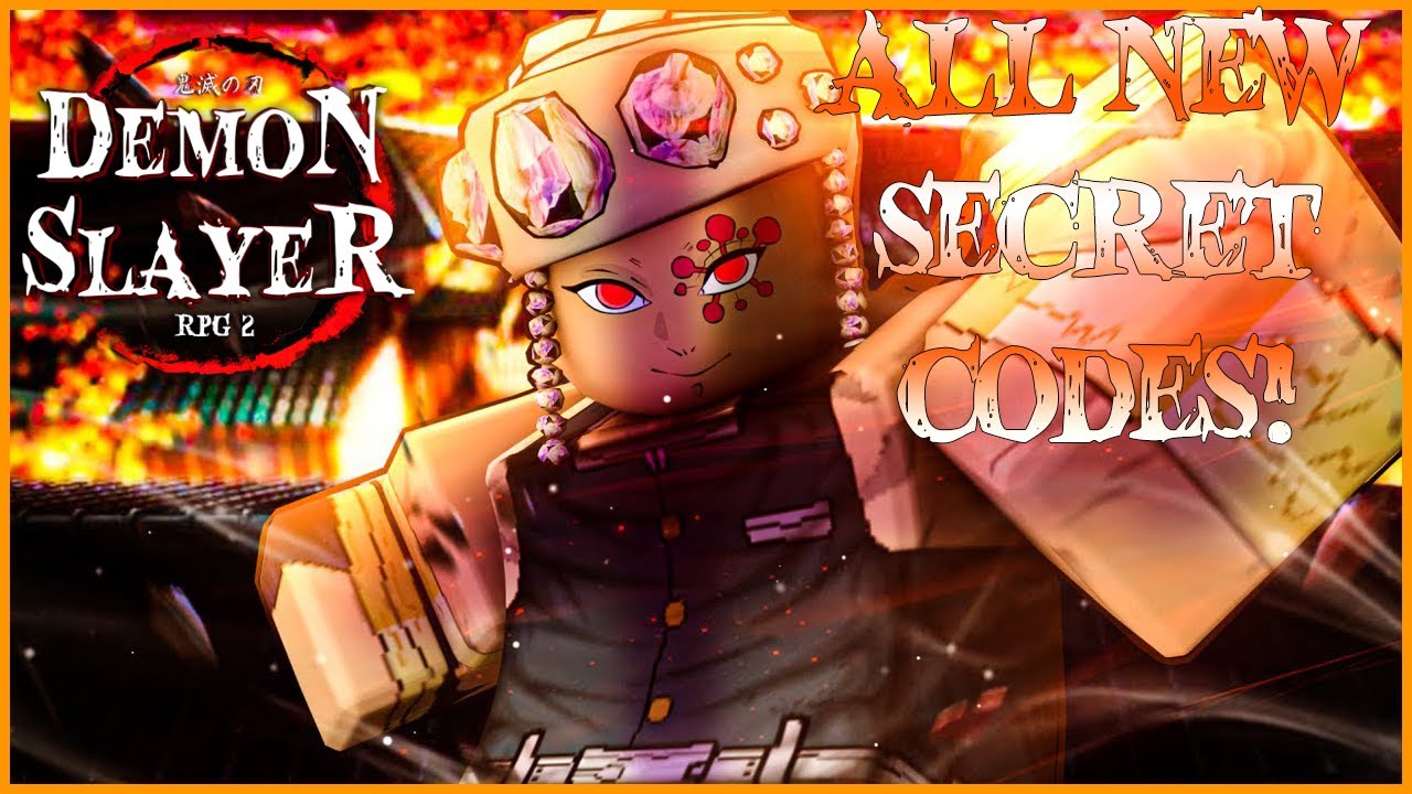 ALL NEW *SECRET* CODES in DEMON SLAYER RPG 2 CODES! (Demon Slayer