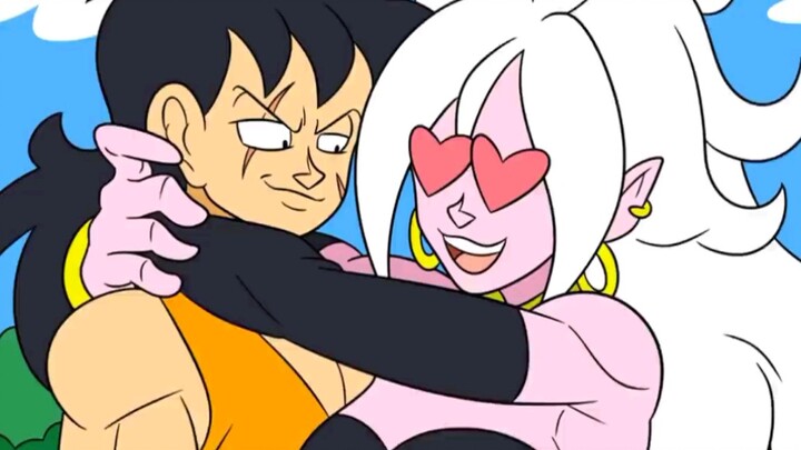 Funny animation Baishen Yamucha VS skinny and fat Buu fit