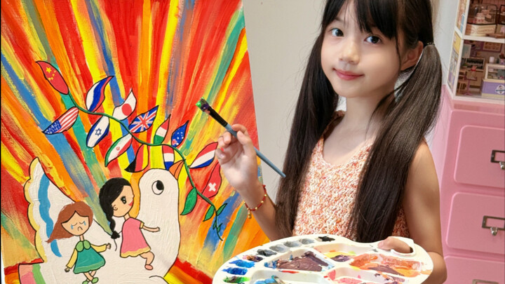 ดูลูกสาววาดภาพ ช่างบำบัดจิตใจจริงๆ