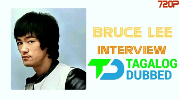 Bruce Lee - Interview • | Tagalog Translation | • HD Video