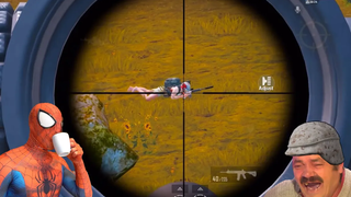 สไปเดอร์แมนโหมดงูหลอก😂😇 PUBG Mobile