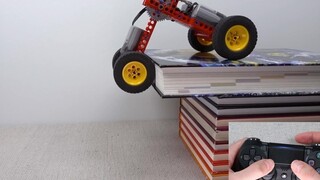 Mobil yang dibuat oleh master dengan Lego: dari biasa saja di awal menjadi tak terhentikan