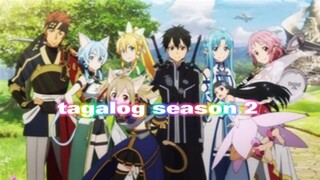 sword art online season 2 episode 1 tagalog dubbed english subtitles😘