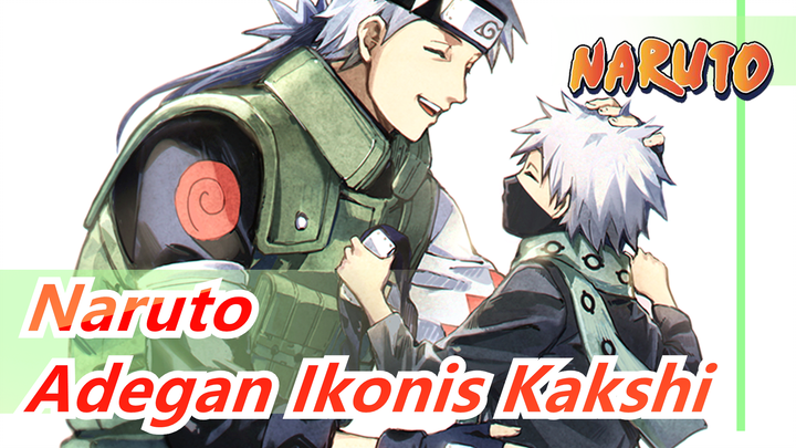 [Naruto] Adegan Ikonis Kakshi! Pasang Headphones