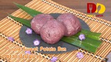 Purple Sweet Potato Bun | Thai Food | ซาลาเปามันม่วง