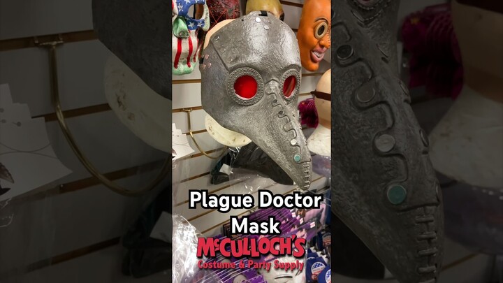 Awesome Cool yet Creepy Plague Doctor mask. #costume #halloween #mask