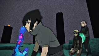 If Sasuke played Minecraft...