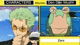 IMUT DAN KONYOL❗Seperti Inilah Den Den Mushi Para Karakter di One Piece
