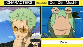 IMUT DAN KONYOL❗Seperti Inilah Den Den Mushi Para Karakter di One Piece