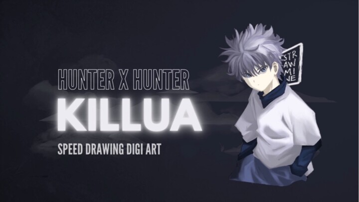 HUNTER X HUNTER - KILLUA | digital drawing character
