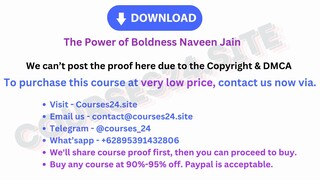 The Power of Boldness Naveen Jain